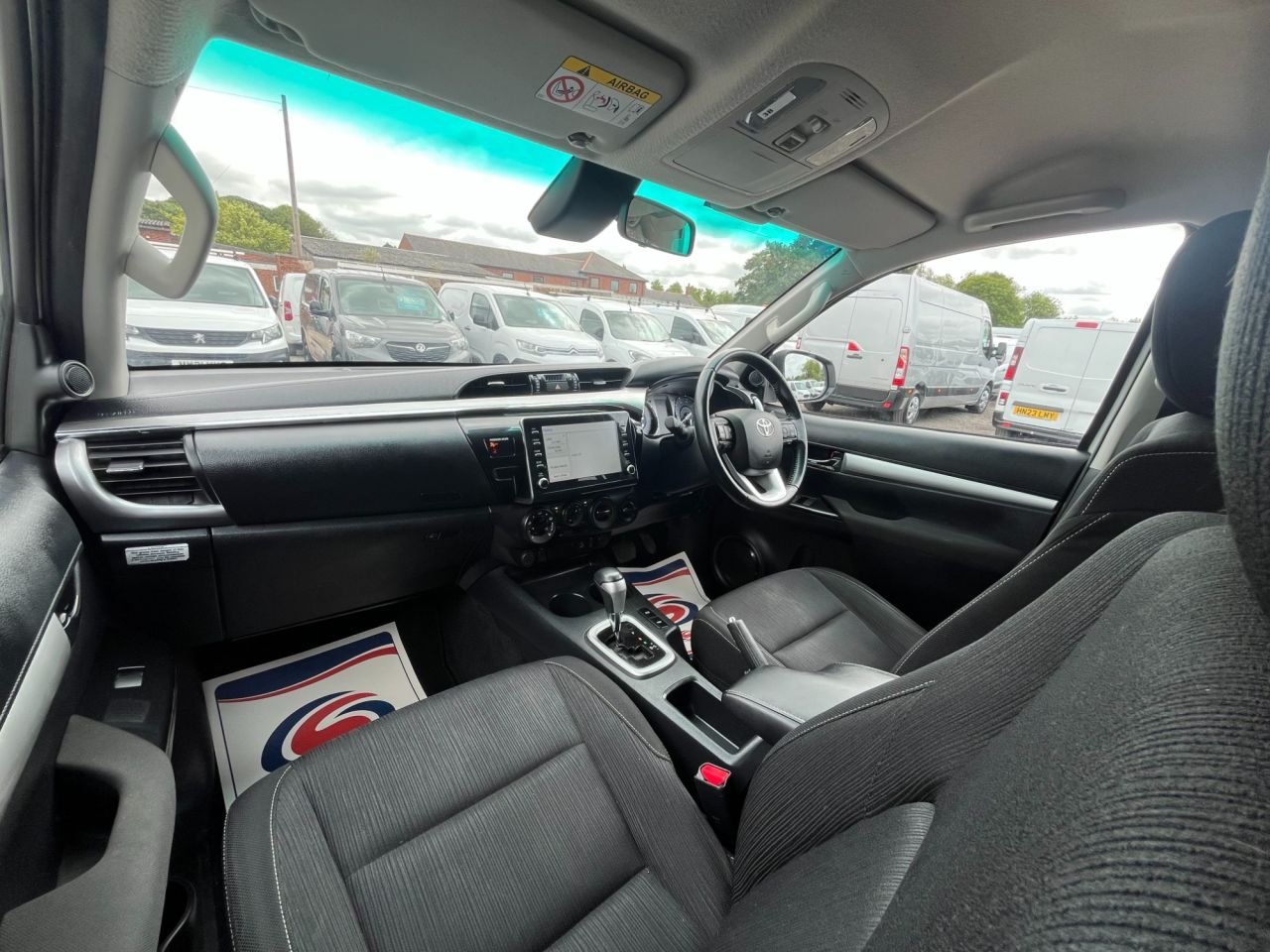 2021 Toyota Hilux Double Cab PickUp Van — cab interior