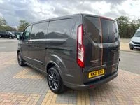 2021 Ford Transit Custom Panel Van — rear three-quarter view