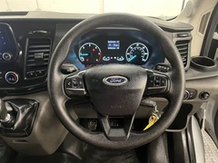 2022 Ford Transit Luton Box Van — cab interior