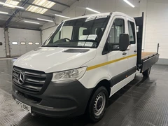 2023 Mercedes-Benz Sprinter Tipper Van — front three-quarter view