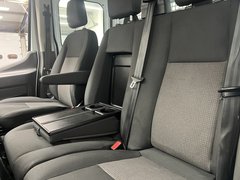 2022 Ford Transit Double Cab Dropside Van — cab interior