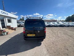 2022 Vauxhall Combo Panel Van — rear three-quarter view