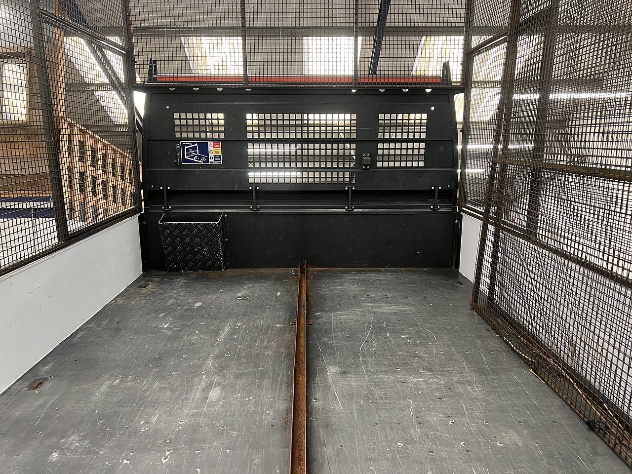 2022 Ford Transit Tipper Van — cab interior