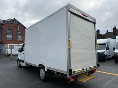 2021 Mercedes-Benz Sprinter Luton Low Loader Van — rear three-quarter view