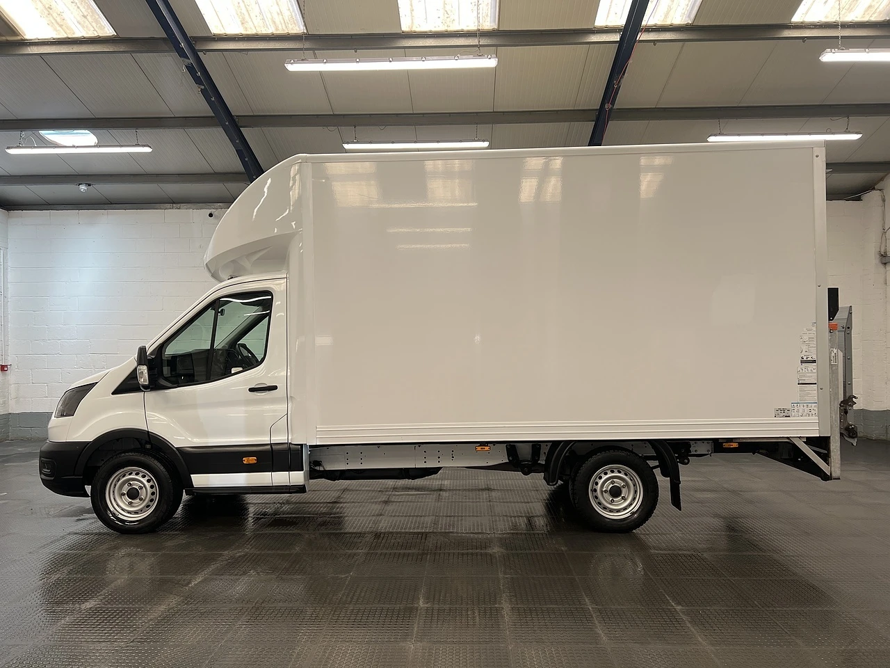 2023 Ford Transit Luton Box Van — side view