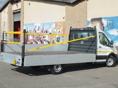 2022 Ford Transit Dropside Van — rear three-quarter view