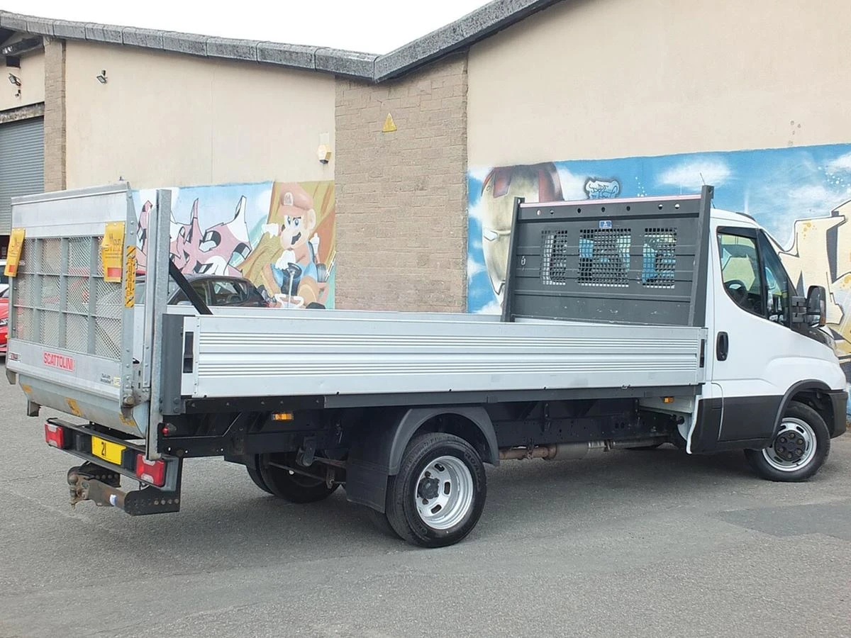 2021 Iveco Daily Dropside Van — rear three-quarter view