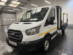 2023 Ford Transit Tipper Van — front three-quarter view