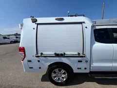2021 Ford Ranger PickUp Van — rear three-quarter view