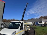 2018 Vauxhall Movano Dropside Van — front three-quarter view
