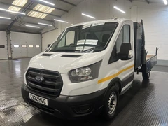 2022 Ford Transit Tipper Van — front three-quarter view