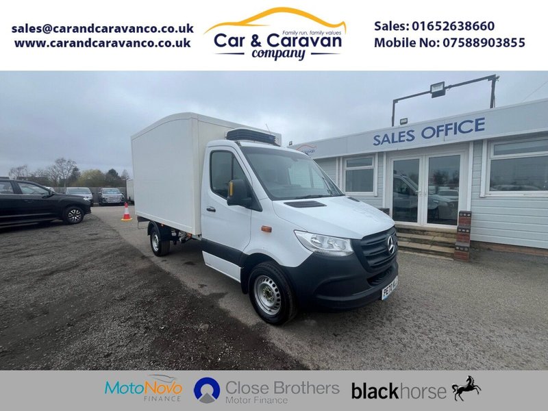 2020 Mercedes-Benz Sprinter Refrigerated/Fridge Van — front three-quarter view