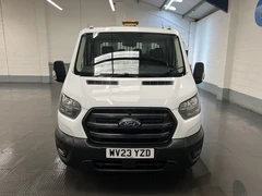 2023 Ford Transit Double Cab Dropside Van — front view