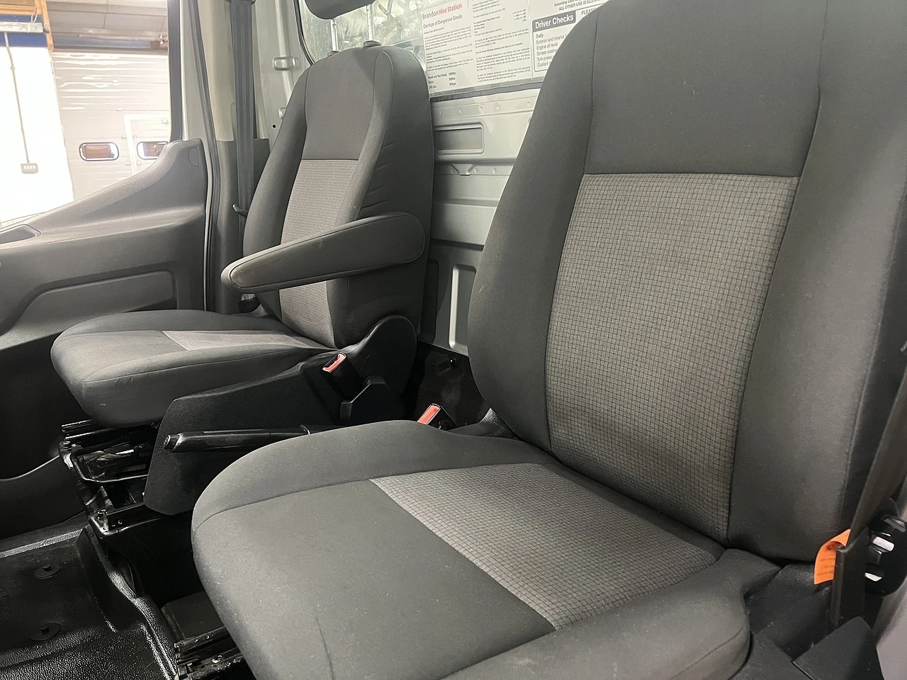 2022 Ford Transit Dropside Van — cab interior