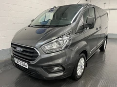 2023 Ford Transit Custom Panel Van — front three-quarter view