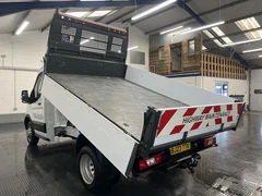 2023 Ford Transit Tipper Van — rear three-quarter view