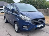 2020 Ford Transit Custom Panel Van — front three-quarter view