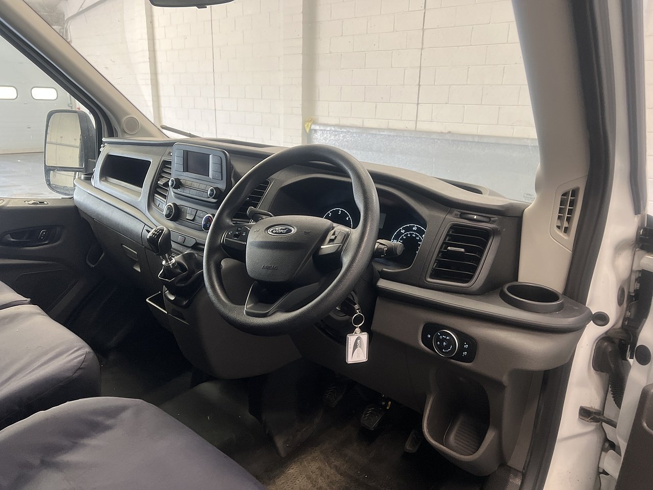 2021 Ford Transit Tipper Van — cab interior