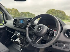 2022 Mercedes-Benz Sprinter Luton Box Van — cab interior