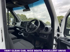 2022 Mercedes-Benz Sprinter CurtainSider Van — cab interior