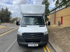 2023 Mercedes-Benz Sprinter Luton Box Van — front view