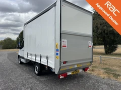 2022 Mercedes-Benz Sprinter CurtainSider Van — rear three-quarter view