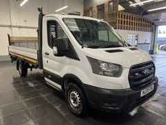 2021 Ford Transit Dropside Van — front three-quarter view