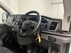 2022 Ford Transit Double Cab Dropside Van — cab interior
