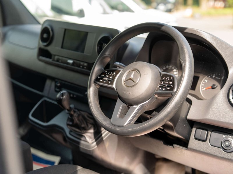 2023 Mercedes-Benz Sprinter Tipper Van — cab interior