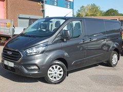 2023 Ford Transit Custom Panel Van — front three-quarter view
