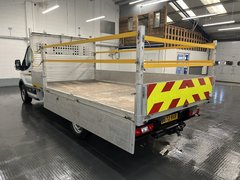 2022 Ford Transit Dropside Van — rear three-quarter view