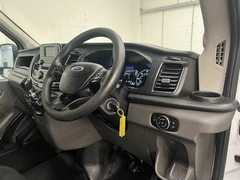 2022 Ford Transit Double Cab Tipper Van — cab interior