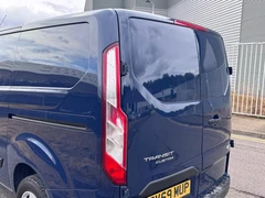2020 Ford Transit Custom Panel Van — rear three-quarter view