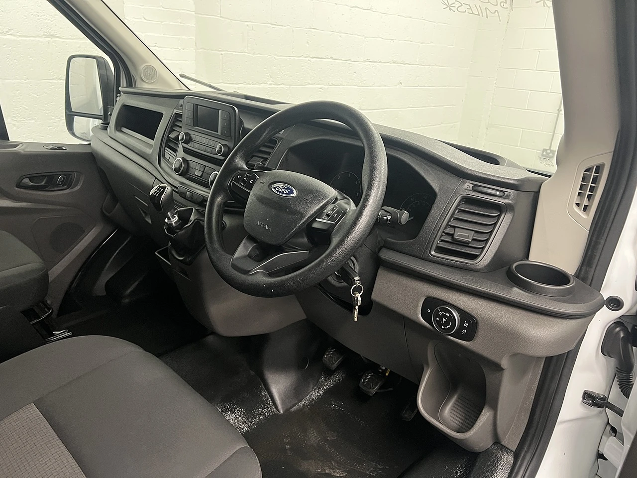 2023 Ford Transit Luton Low Loader Van — cab interior