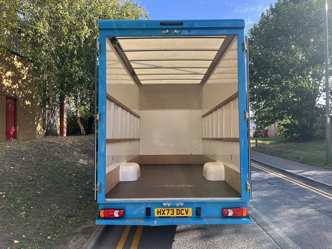 2023 Peugeot Boxer Luton Low Loader Van — cab interior