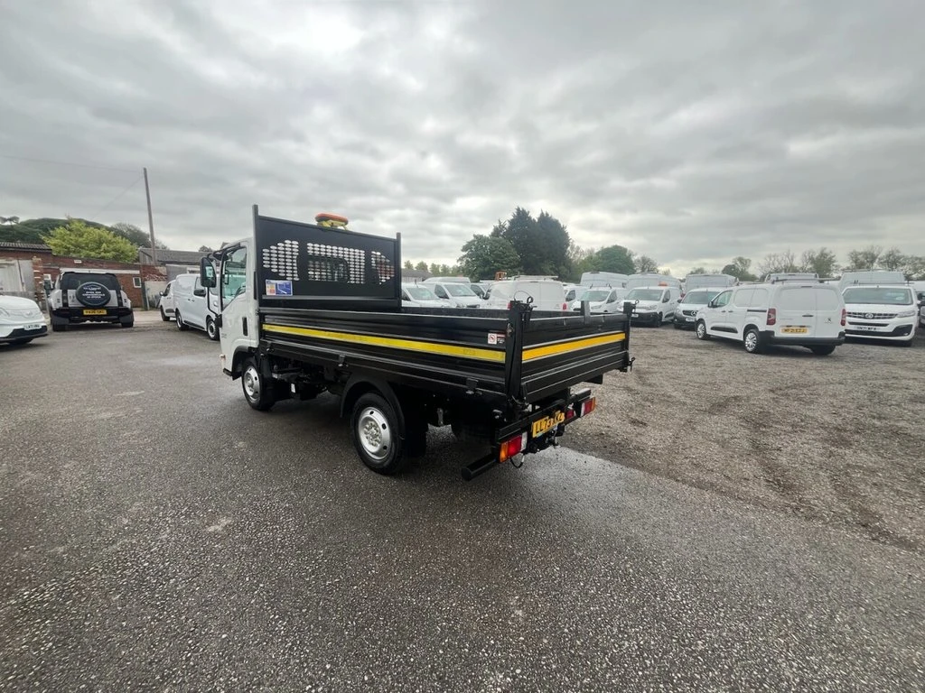 2023 Isuzu Grafter Tipper Van — rear three-quarter view
