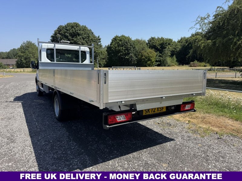 2022 Ford Transit Dropside Van — rear three-quarter view