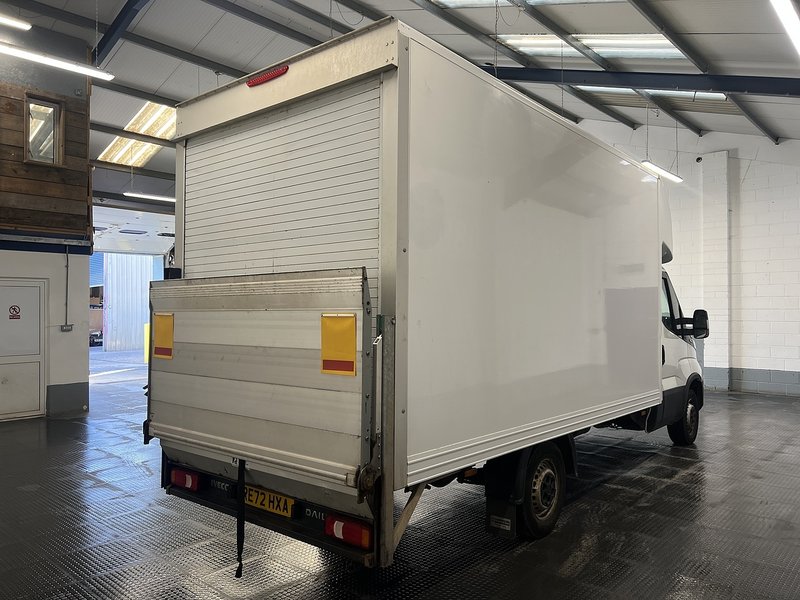 2023 Iveco Daily Luton Box Van — rear three-quarter view