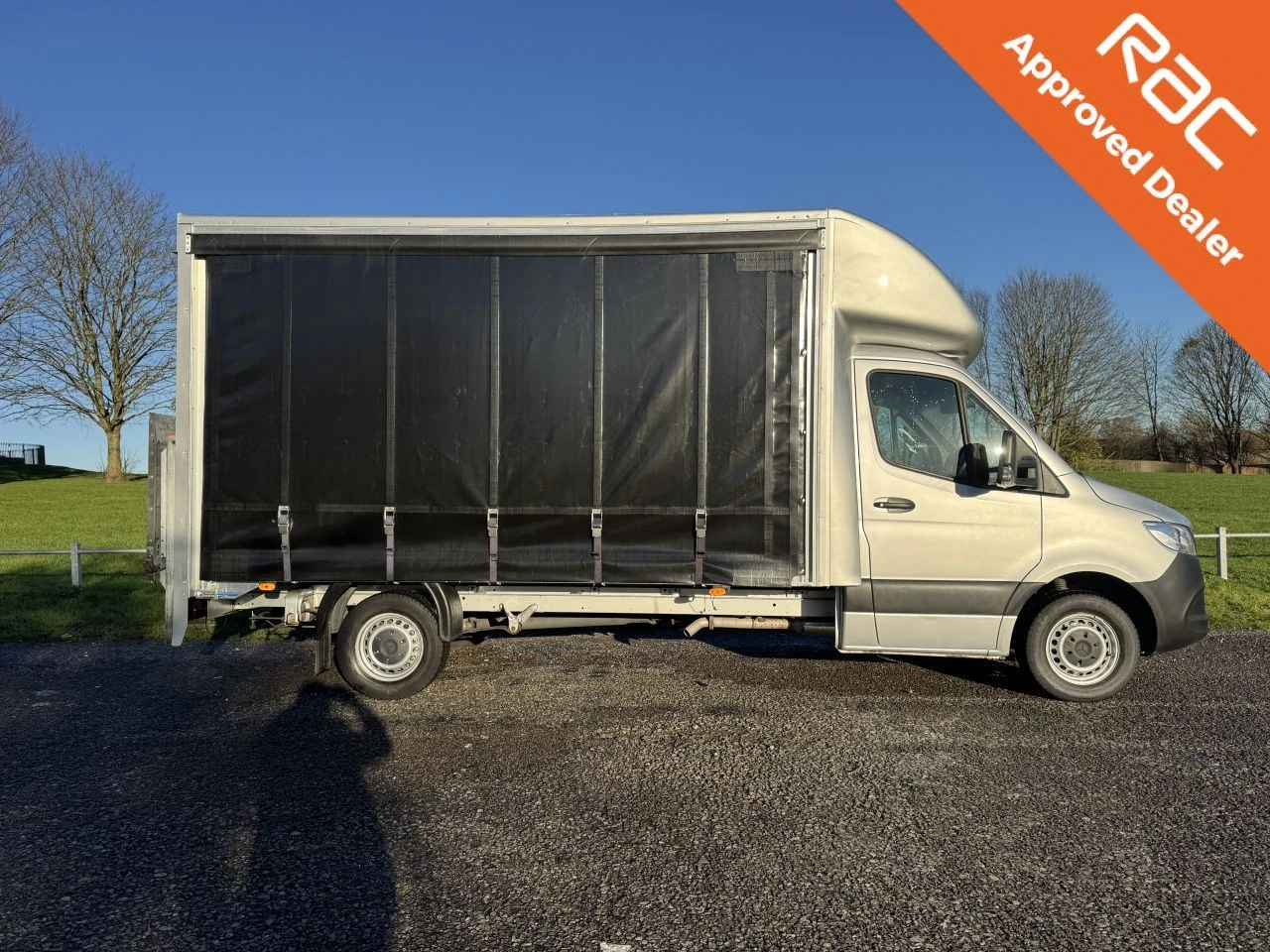 2022 Mercedes-Benz Sprinter CurtainSider Van — side view