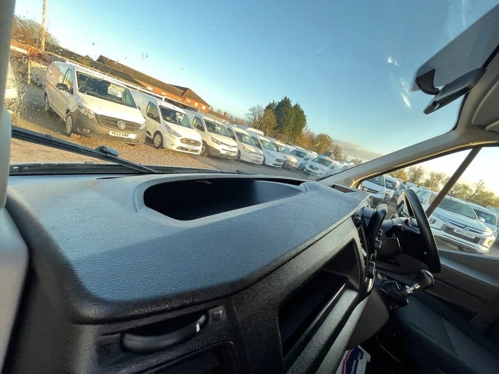 2023 Ford Transit Luton Box Van — cab interior