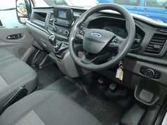 2022 Ford Transit Luton Box Van — cab interior