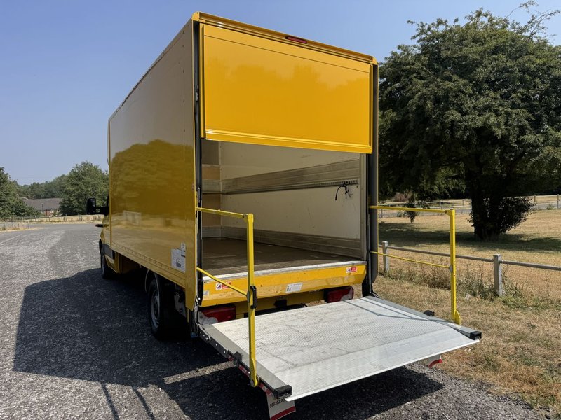 2020 Mercedes-Benz Sprinter Luton Box Van — rear three-quarter view