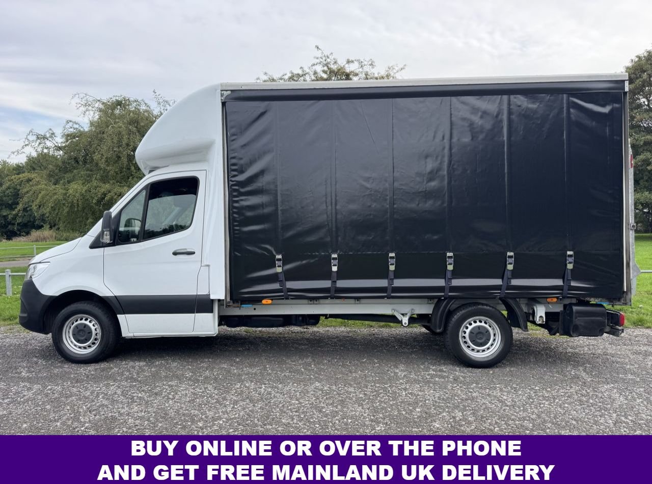 2022 Mercedes-Benz Sprinter CurtainSider Van — side view