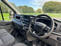 2022 Ford Transit CurtainSider Van — cab interior