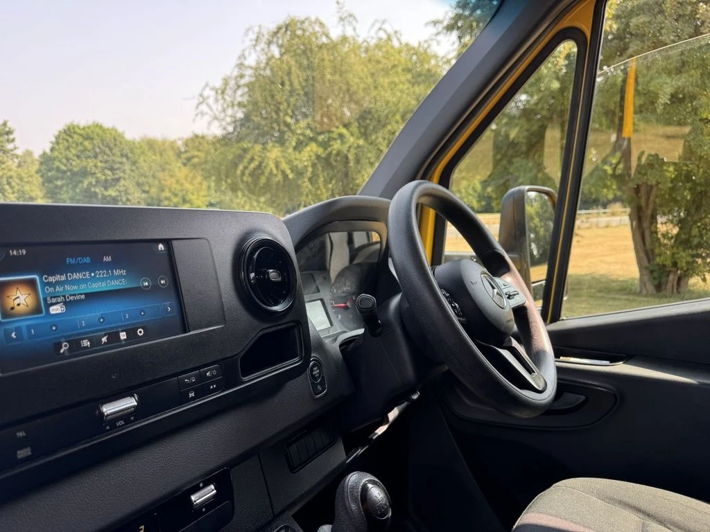 2020 Mercedes-Benz Sprinter Luton Box Van — cab interior